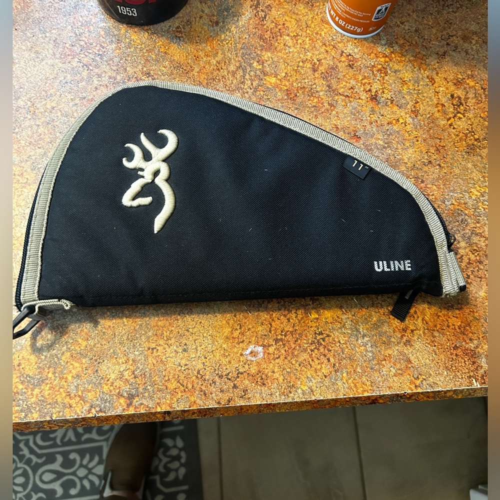 Browning Plainsman Pistol Rug 11" Canvas Black